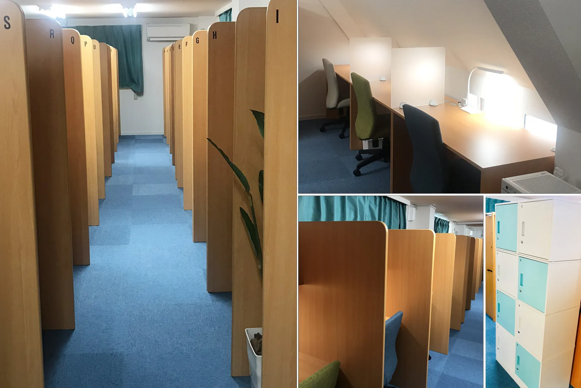 自習室フィット24 の内観