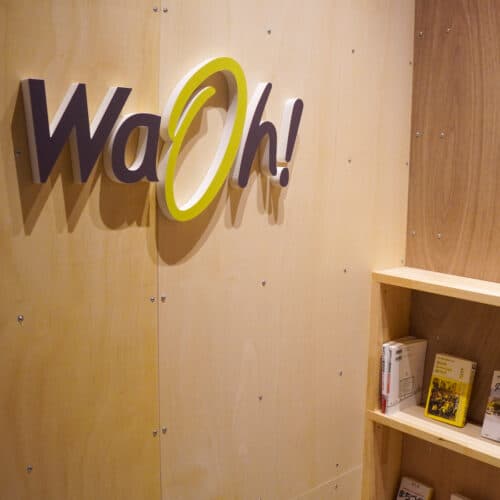 商店街コワーキングスペースWaOh！ の内観