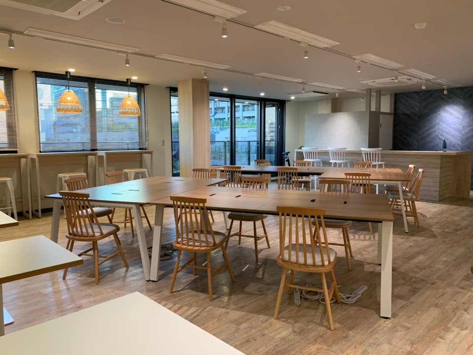 勉強カフェ 武蔵小杉スタジオの内観写真