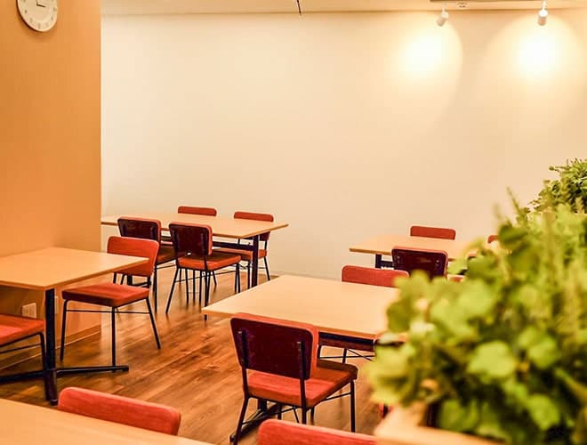 ゴールフリーLab 二条 内装